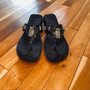 Merona Black Evita Sandal